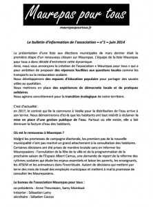 bulletin info n°1